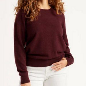 NWOT Quince Mongolian Cashmere Crewneck Sweater